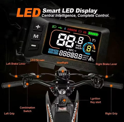PEGASUS 48V 21AH 35MPH E-BIKE FOR ADULTS AND TEENS