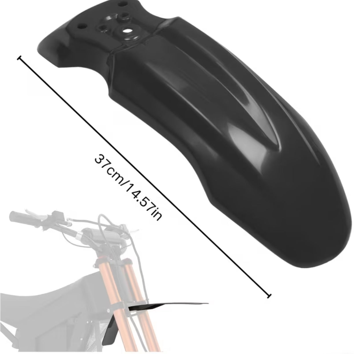 UPGRADED FRONT FENDER FOR TUTTIO, YOZMA AND STRIKE STYLE BIKES